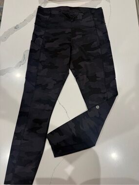 lululemon athletica black camo High-Rise Leggings
